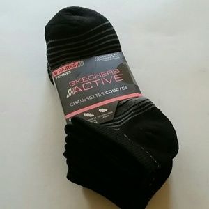 6 pairs women's Skechers Active Low Cut sz 9-11